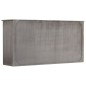 vidaXL Sideboard Grau 160 x 40 x 80 cm Massivholz Mango vidaXL Sideboard Grau 160 x 40 x 80 cm Massivholz Mango