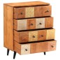 vidaXL Kommode 60x30x75 cm Massivholz Akazie vidaXL Kommode 60x30x75 cm Massivholz Akazie