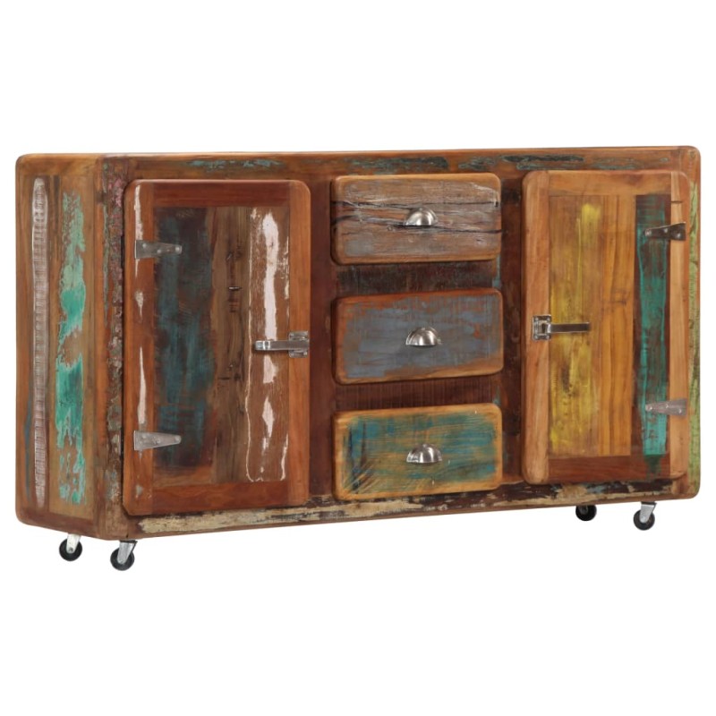 vidaXL Sideboard 150x43x86 cm Altholz Massiv vidaXL Sideboard 150x43x86 cm Altholz Massiv