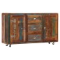 vidaXL Sideboard 150x43x86 cm Altholz Massiv vidaXL Sideboard 150x43x86 cm Altholz Massiv