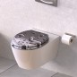 SCHÜTTE WC-Sitz mit Absenkautomatik GREY STEEL SCHÜTTE WC-Sitz mit Absenkautomatik GREY STEEL