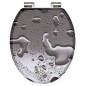 SCHÜTTE WC-Sitz mit Absenkautomatik GREY STEEL SCHÜTTE WC-Sitz mit Absenkautomatik GREY STEEL