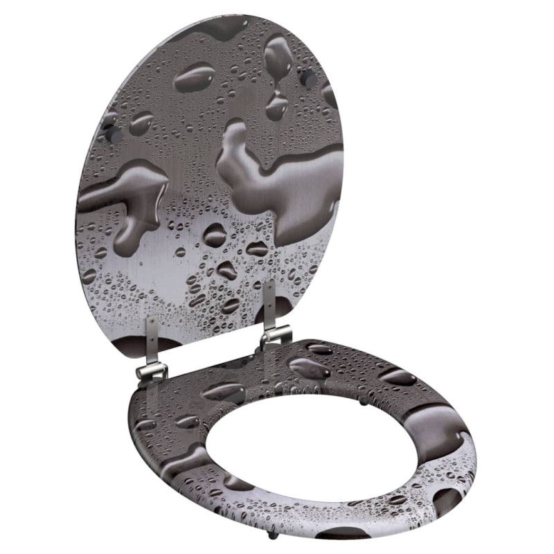 SCHÜTTE WC-Sitz GREY STEEL MDF SCHÜTTE WC-Sitz GREY STEEL MDF