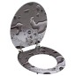 SCHÜTTE WC-Sitz GREY STEEL MDF SCHÜTTE WC-Sitz GREY STEEL MDF