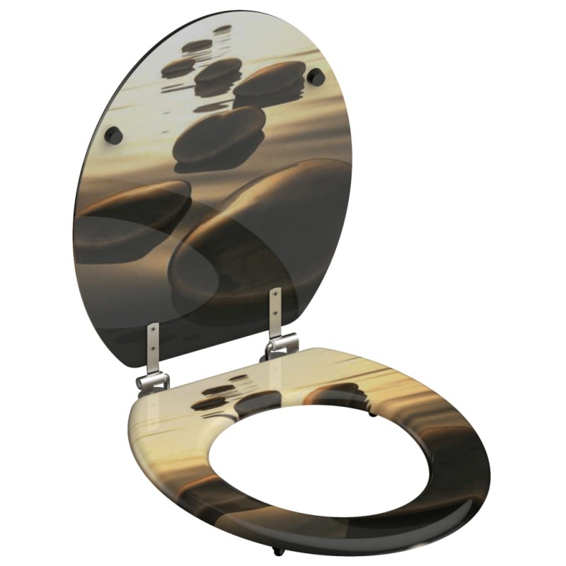 SCHÜTTE WC-Sitz SEA STONE MDF SCHÜTTE WC-Sitz SEA STONE MDF