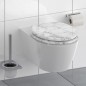 SCHÜTTE WC-Sitz mit Absenkautomatik MARMOR STONE SCHÜTTE WC-Sitz mit Absenkautomatik MARMOR STONE