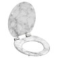 SCHÜTTE WC-Sitz mit Absenkautomatik MARMOR STONE SCHÜTTE WC-Sitz mit Absenkautomatik MARMOR STONE