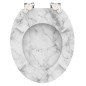 SCHÜTTE WC-Sitz mit Absenkautomatik MARMOR STONE SCHÜTTE WC-Sitz mit Absenkautomatik MARMOR STONE