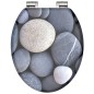 SCHÜTTE Toilettensitz mit Absenkautomatik GREY STONE SCHÜTTE Toilettensitz mit Absenkautomatik GREY STONE