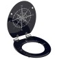SCHÜTTE WC-Sitz mit Absenkautomatik COMPASS SCHÜTTE WC-Sitz mit Absenkautomatik COMPASS