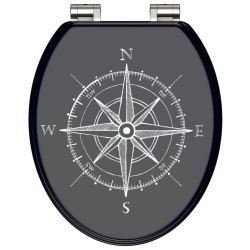 SCHÜTTE WC-Sitz mit Absenkautomatik COMPASS