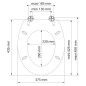 SCHÜTTE WC-Sitz mit Absenkautomatik COMPASS SCHÜTTE WC-Sitz mit Absenkautomatik COMPASS