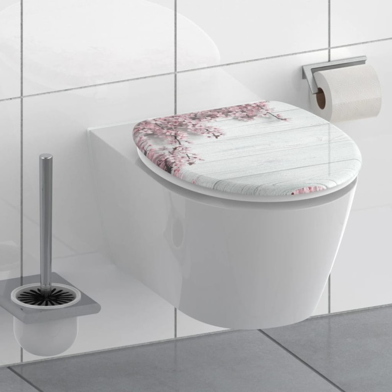 SCHÜTTE WC-Sitz mit Absenkautomatik FLOWERS & WOOD SCHÜTTE WC-Sitz mit Absenkautomatik FLOWERS & WOOD