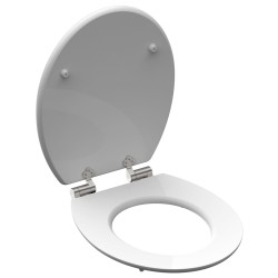SCHÜTTE WC-Sitz mit Absenkautomatik POOLSIDE Hochglanz MDF
