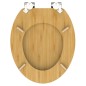 SCHÜTTE WC-Sitz mit Absenkautomatik NATURAL BAMBOO SCHÜTTE WC-Sitz mit Absenkautomatik NATURAL BAMBOO