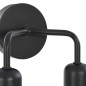 vidaXL Wandleuchte mit Glühlampen 2 W Schwarz E27 vidaXL Wandleuchte mit Glühlampen 2 W Schwarz E27