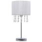 vidaXL Schreibtischlampe Weiß Rund E27 vidaXL Schreibtischlampe Weiß Rund E27