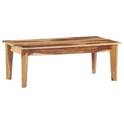 vidaXL Couchtisch 110 x 60 x 40 cm Massivholz