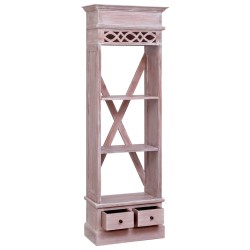 vidaXL Highboard 60 x 30 x 180 cm Massivholz Mahagoni