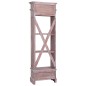 vidaXL Highboard 60 x 30 x 180 cm Massivholz Mahagoni vidaXL Highboard 60 x 30 x 180 cm Massivholz Mahagoni