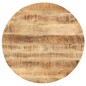 vidaXL Tischplatte Massivholz Mango Rund 25-27 mm 80 cm vidaXL Tischplatte Massivholz Mango Rund 25-27 mm 80 cm