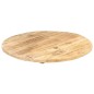 vidaXL Tischplatte Massivholz Mango Rund 25-27 mm 80 cm vidaXL Tischplatte Massivholz Mango Rund 25-27 mm 80 cm