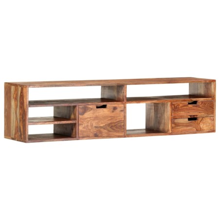 vidaXL TV-Schrank 140x30x35 cm Massivholz Palisander