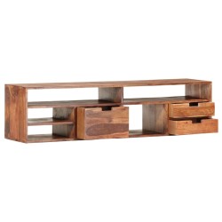 vidaXL TV-Schrank 140x30x35 cm Massivholz Palisander