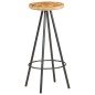 vidaXL Barhocker 4 Stk. Raues Mangoholz vidaXL Barhocker 4 Stk. Raues Mangoholz