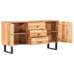 vidaXL Sideboard 150×40×75 cm Akazie Massivholz  