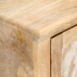 vidaXL Nachttisch 40 x 30 x 46 cm Massivholz Mango vidaXL Nachttisch 40 x 30 x 46 cm Massivholz Mango