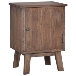 vidaXL Nachttisch 40x30x53 cm Massivholz Teak