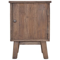 vidaXL Nachttisch 40x30x53 cm Massivholz Teak