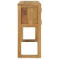 vidaXL Konsolentisch 120x32x75 cm Teak Massivholz vidaXL Konsolentisch 120x32x75 cm Teak Massivholz
