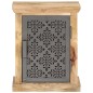 vidaXL Nachttisch mit Tür 40x30x50 cm Mango Massivholz vidaXL Nachttisch mit Tür 40x30x50 cm Mango Massivholz
