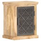 vidaXL Nachttisch mit Tür 40x30x50 cm Mango Massivholz vidaXL Nachttisch mit Tür 40x30x50 cm Mango Massivholz