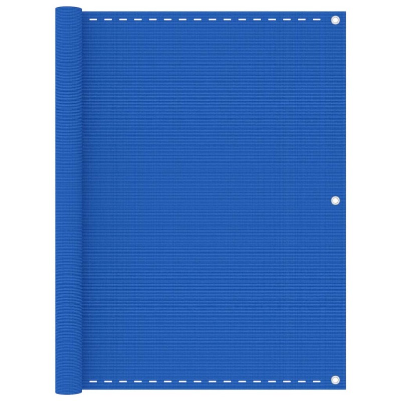 vidaXL Balkon-Sichtschutz Blau 120x400 cm HDPE vidaXL Balkon-Sichtschutz Blau 120x400 cm HDPE