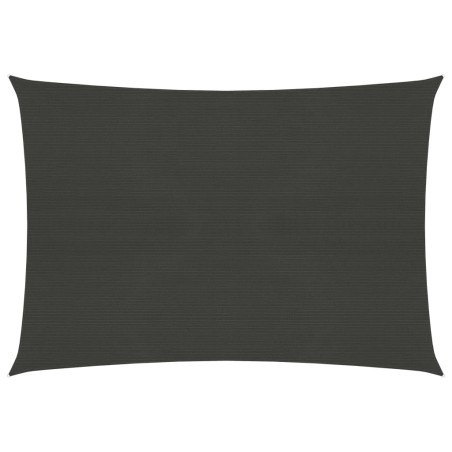 vidaXL Sonnensegel HDPE 2x3,5 m Anthrazit  