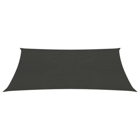 vidaXL Sonnensegel HDPE 2x3,5 m Anthrazit  