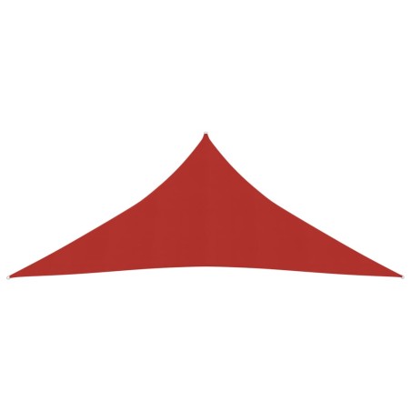 vidaXL Sonnensegel 160 g/m² Rot 3x4x4 m HDPE