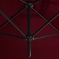 vidaXL Doppel-Sonnenschirm mit Stahlmast Bordeaux-Rot 600x300 cm vidaXL Doppel-Sonnenschirm mit Stahlmast Bordeaux-Rot 600x300 cm
