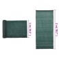 vidaXL Sichtschutznetz HDPE 2x25 m Grün 150 g/m² vidaXL Sichtschutznetz HDPE 2x25 m Grün 150 g/m²