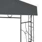 vidaXL Pavillon 3x3x2,7 m Anthrazit 160 g/m² vidaXL Pavillon 3x3x2,7 m Anthrazit 160 g/m²