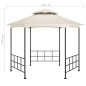 vidaXL Pavillon mit Seitenwänden 3,1x2,7 m Creme vidaXL Pavillon mit Seitenwänden 3,1x2,7 m Creme