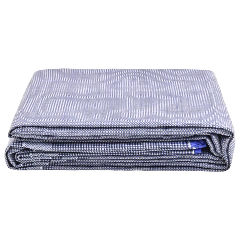 vidaXL Zeltteppich 550x250 cm Blau vidaXL Zeltteppich 550x250 cm Blau