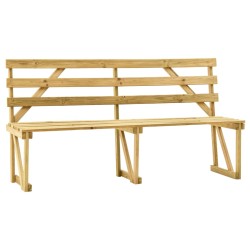 vidaXL Gartenbank 170 cm Imprägniertes Kiefernholz