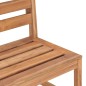 vidaXL Gartenbank 170 cm Massivholz Teak vidaXL Gartenbank 170 cm Massivholz Teak