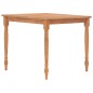 vidaXL Batavia-Tisch 85x85x75 cm Teak Massivholz vidaXL Batavia-Tisch 85x85x75 cm Teak Massivholz