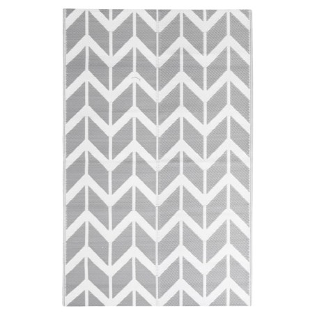 vidaXL Outdoor-Teppich Grau 160x230 cm PP
