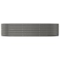 vidaXL Hochbeet Grau 291x140x68 cm Pulverbeschichteter Stahl vidaXL Hochbeet Grau 291x140x68 cm Pulverbeschichteter Stahl